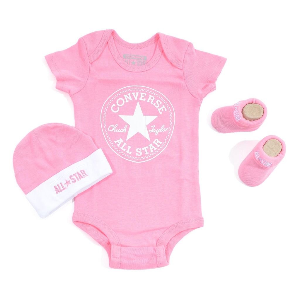 Converse Girls All Star Classic Infants Pink - 3 Piece Boxed Set - AUS OUTLET