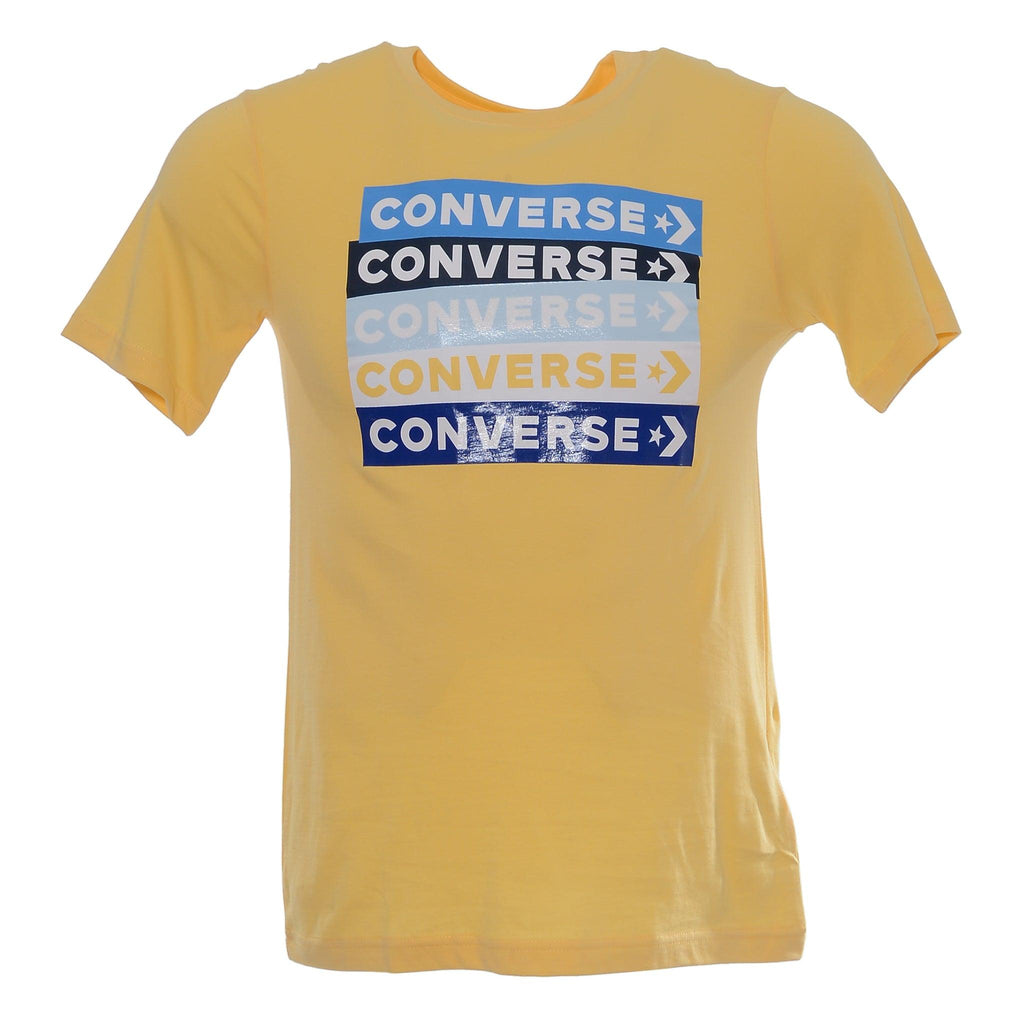 Converse Boy's Topaz Gold Logo T-Shirt - AUS OUTLET