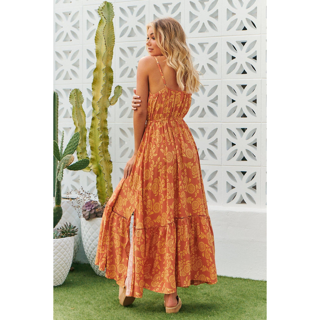 JAASE Day Dream Sun Print Avila Dress - AUSOUTLET.com.au