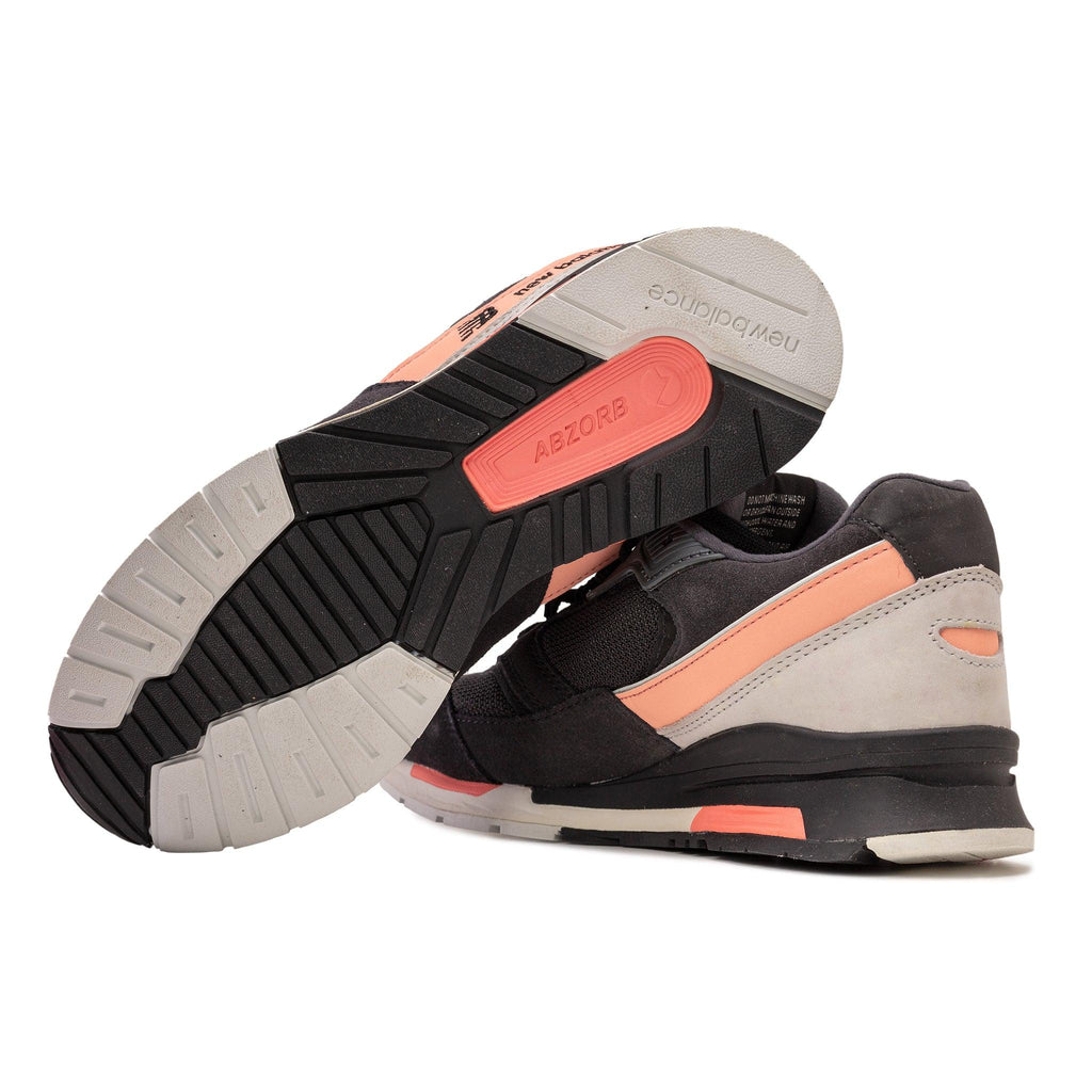 New Balance Men's Energy Pack Black With Orange Runners - AUS OUTLET