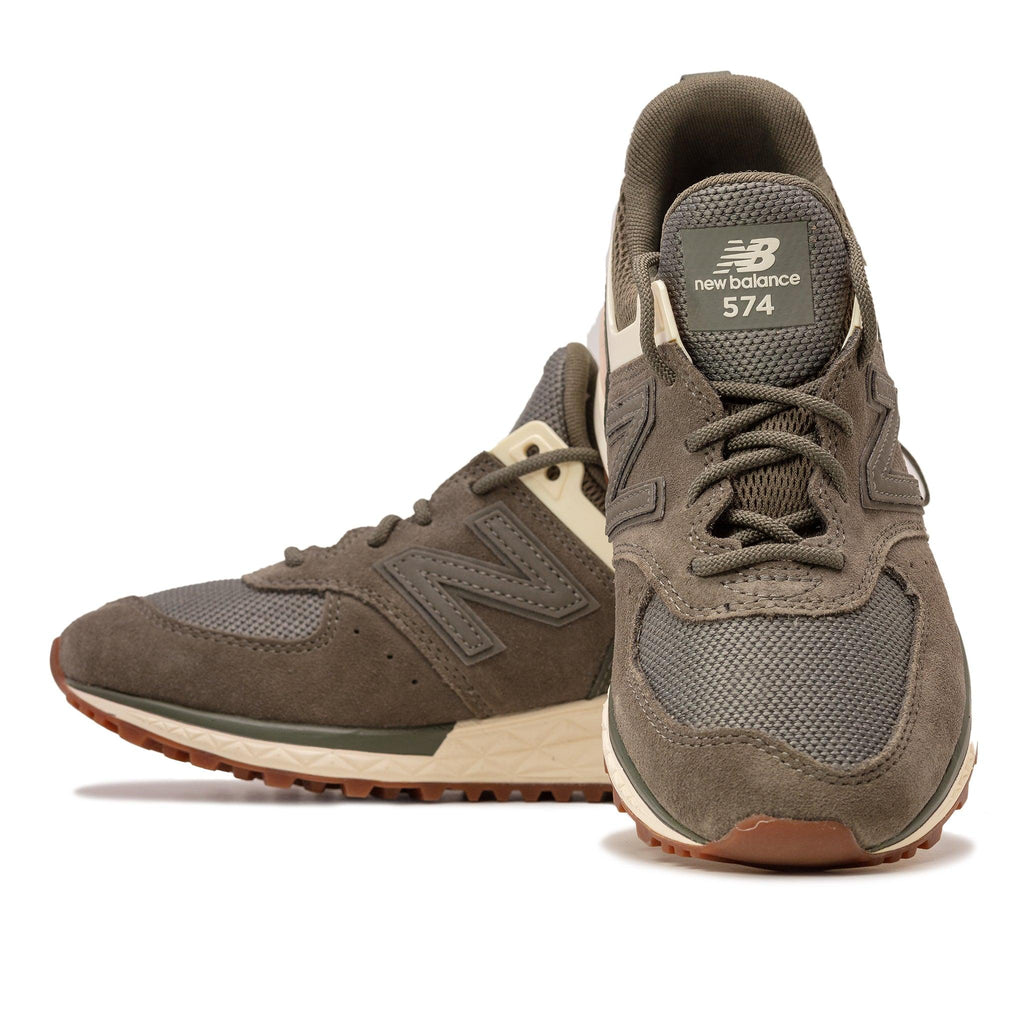 New Balance Women's 574 Sport Military Olive Green Sneakers - AUS OUTLET