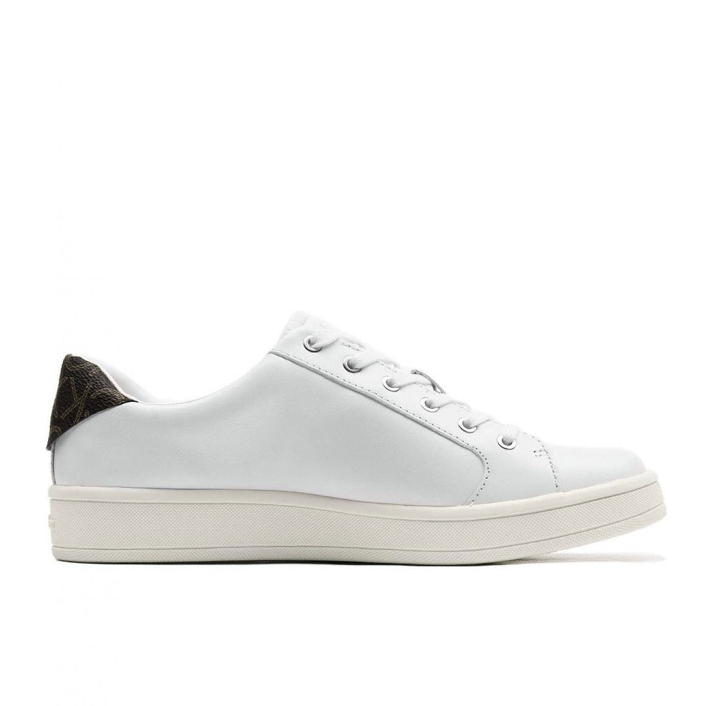 Calvin Klein Women's Sonia Low Top Lace Up Sneakers - White - AUS OUTLET