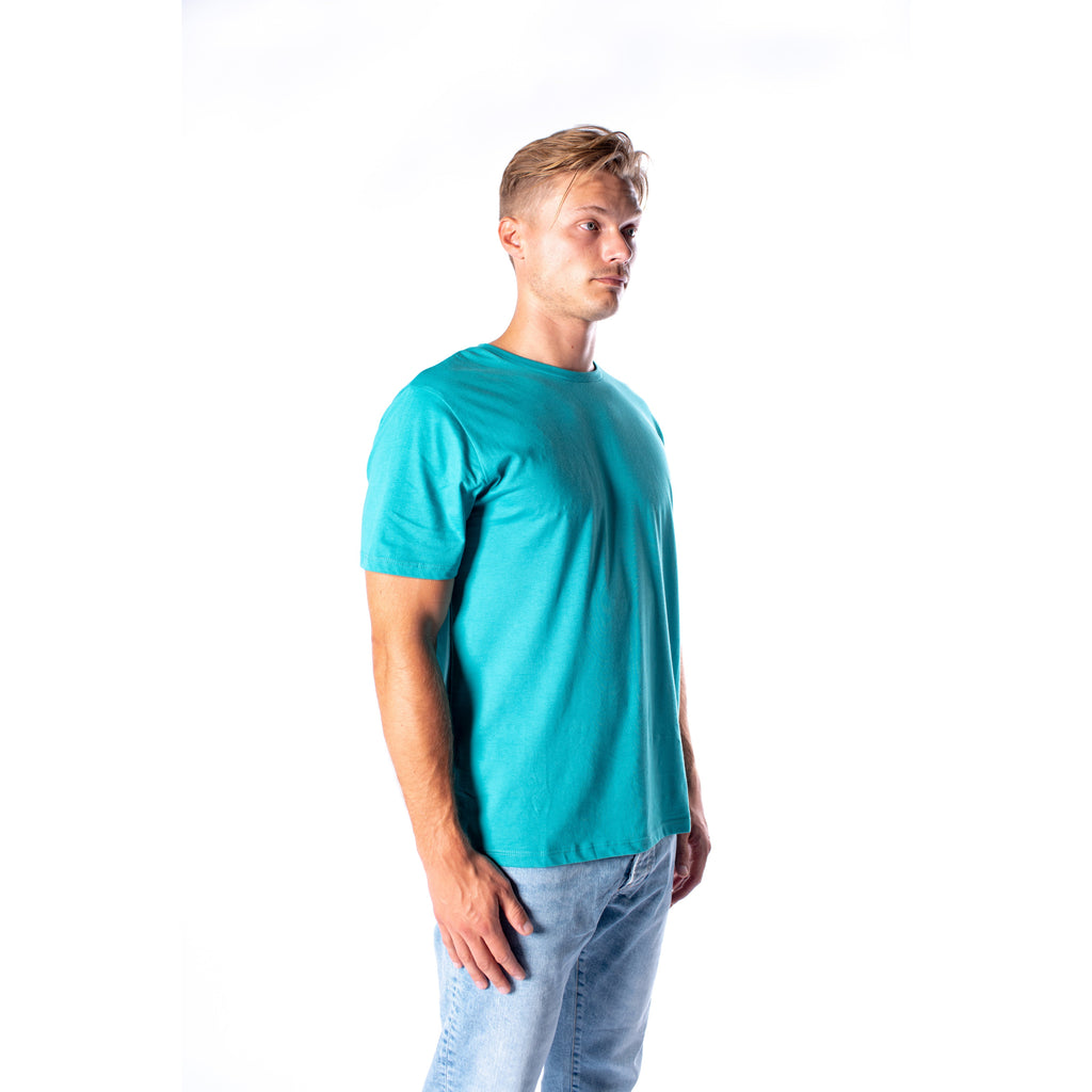 Topman Men's Regular Fit Teal Green T-Shirt - AUS OUTLET