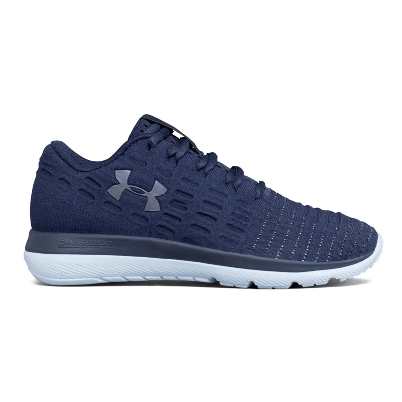 Under Armour Womens Slingflex Navy Sneakers - AUS OUTLET