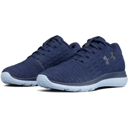 Under Armour Womens Slingflex Navy Sneakers - AUS OUTLET