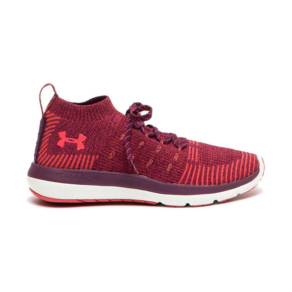 Under Armour Women's Slingflex Rise Athletic Sneaker Red