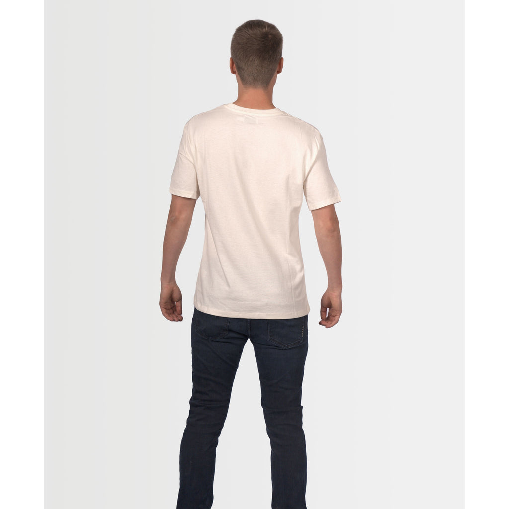 Topman Men's Oversized Fit T-shirt - Cream - AUS OUTLET