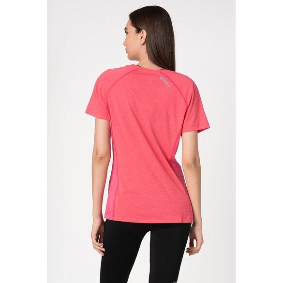 2XU Women's X-CTRL TEE - Pink/Red - AUSOUTLET.com.au