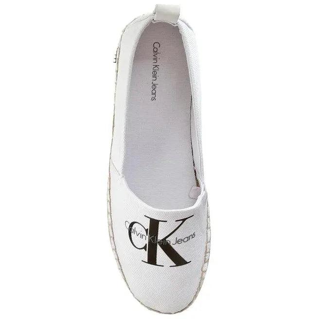 Calvin klein genna 2025 canvas espadrille shoes